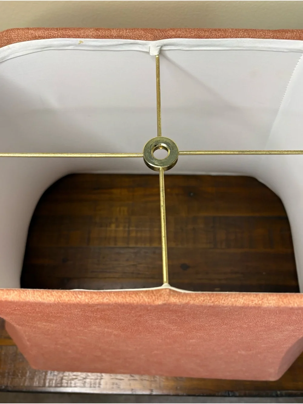 Beautiful Suede Square/ Bell Shape Lamp Shade - Picture 5 of 11